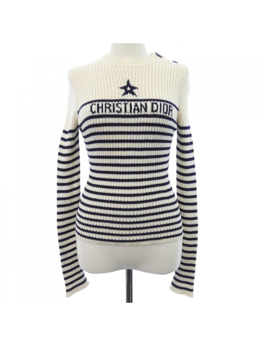 Dior Knit Sweater White